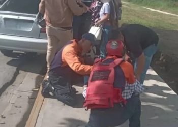 DNPCAD atiende accidente de tránsito en carretera del estado Aragua