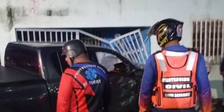 PC atendió accidente de tránsito en el estado Anzoátegui