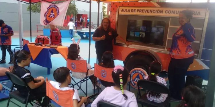 Protección Civil Capital realizó jornada formativa y preventiva en la parroquia San José