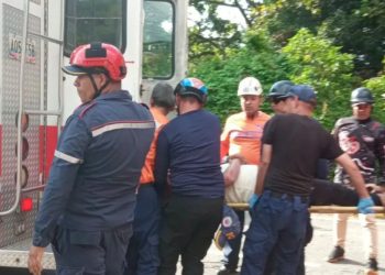 Protección Civil prestó asistencia médica en accidente de tránsito en Trujillo