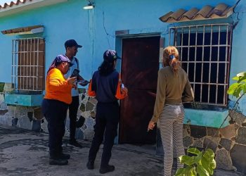 Protección Civil inspecciona viviendas en Anzoátegui