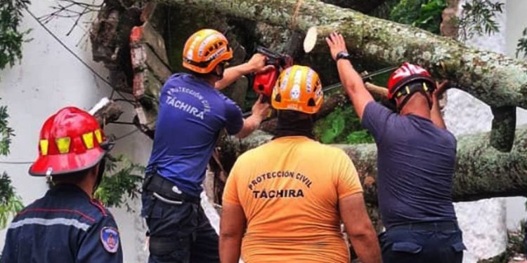 PC realizó labores de mitigación de riesgos en Táchira