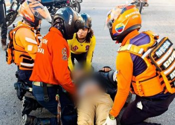 GRUMAE atendió colisión vehicular en el estado Anzoátegui