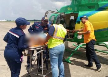 Protección Civil participó en traslado de emergencia a joven de la comunidad indígena