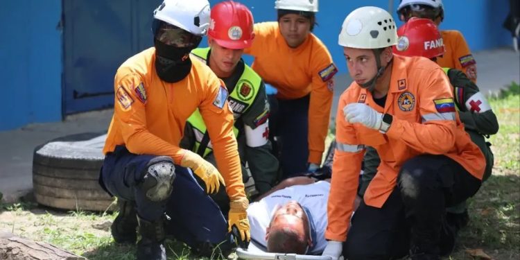 Más de 4 mil 500 funcionarios del estado Sucre participaron en el Simulacro Nacional de Protección Civil