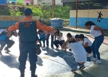 DNPCAD realizó jornada de charlas y prácticas sobre prevención sísmica