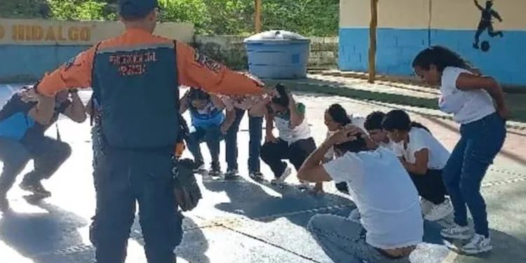 DNPCAD realizó jornada de charlas y prácticas sobre prevención sísmica