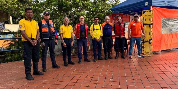Protección Civil resguardó el Estadio Olímpico de la UCV