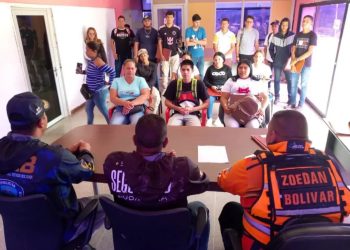 Protección Civil realizó reunión de seguridad en el estado Bolívar