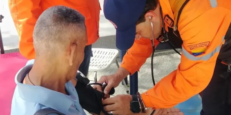 Protección Civil realizó guardias preventivas en diferentes parroquias de Caracas