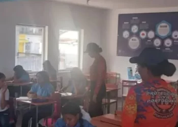 Protección Civil Portuguesa capacitó a estudiantes del Complejo Educativo Guillermo Gamarra Marrero