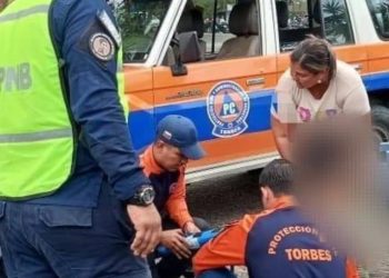 DNPCAD atendió a una adulta mayor tras caerse en el estado Táchira