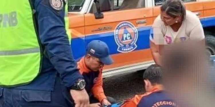 DNPCAD atendió a una adulta mayor tras caerse en el estado Táchira