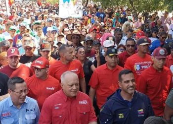 Protección Civil acompañó marcha en el estado La Guaira