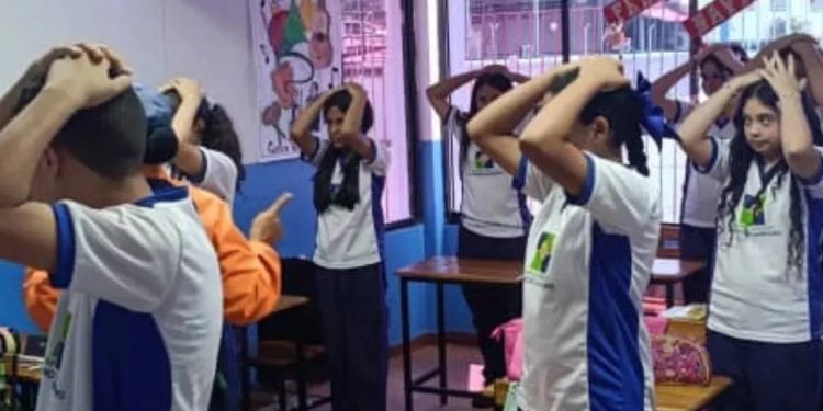 SNGR realizó una jornada educativa en el «Colegio Privado Francisco Mastrofilippo» en el estado Monagas