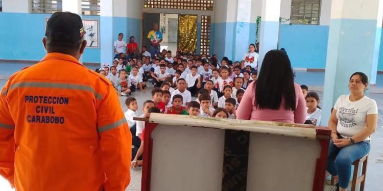 Protección Civil realizó capacitación en cultura sísmica en el estado Carabobo