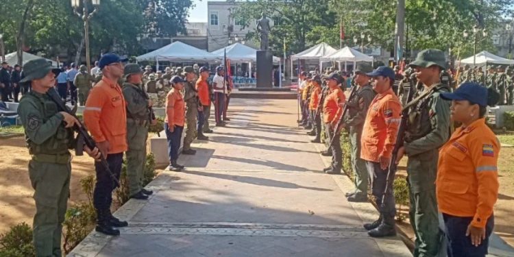 Protección Civil participó en actos conmemorativos por el Día de la Aviación Militar Bolivariana