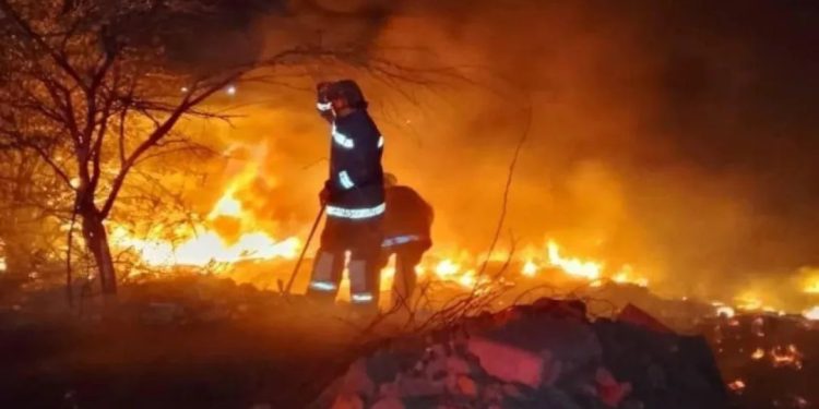 Protección Civil controló incendio en el estado Falcón