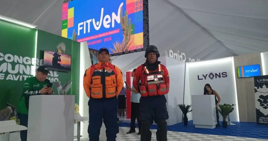 Protección Civil Carabobo realizó jornada preventiva en la FITVEN 2025