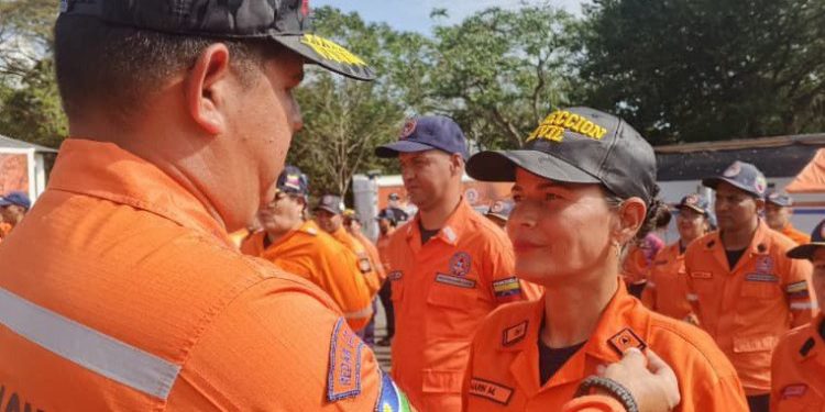 Protección Civil Portuguesa realizó acto de Ascensos en el Centro de Formación Técnico Táctico en Gestión de Riesgo