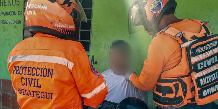 Protección Civil atendió accidente de tránsito en el estado Anzoátegui