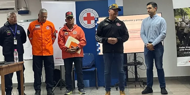 Viceministro Oti Paituvi asistió al cierre del taller de Diagnóstico de Preparación ante Desastres