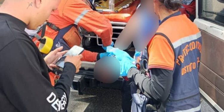 SNGR activó un despliegue de emergencia tras suscitarse un accidente de tránsito en Caracas