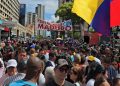 Venezolanos exigen en la calle liberación del Presidente Maduro y la Primera Combatiente: ¡Los queremos de vuelta!