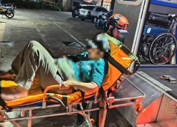 Protección Civil Táchira trasladó a centro asistencial a una sexagenaria tras una caída