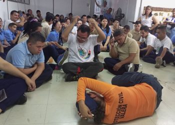 SNGR realizó jornada de formación en caso de sismos en el estado Trujillo