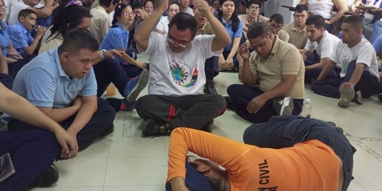 SNGR realizó jornada de formación en caso de sismos en el estado Trujillo