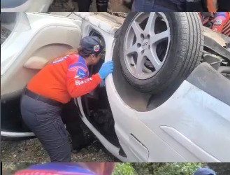 SNRG atiende dos accidentes en la autopista Caracas-La Guaira