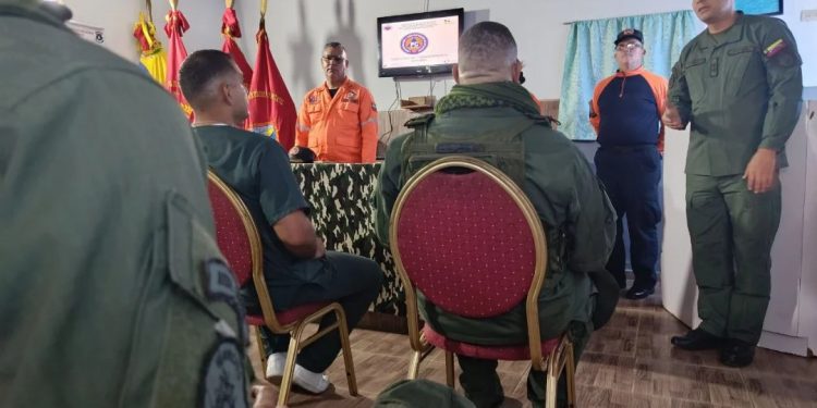 Centro de Adiestramiento Militar en Nueva Esparta recibió capacitación en materia de Gestión de Riesgo