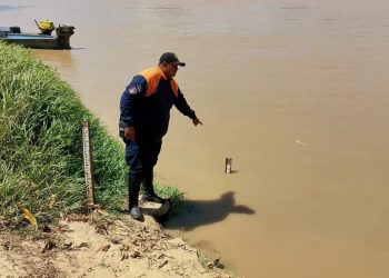 Protección Civil monitorea el nivel del río Arauca en el estado Apure