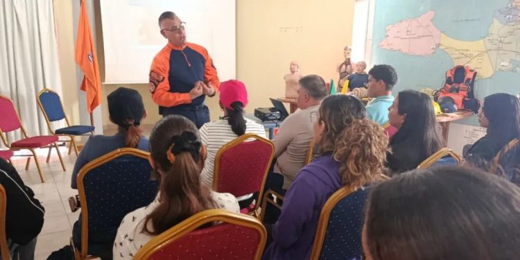 REDAN Marítima e Insular dictó Curso Básico de Primeros Auxilios en el estado Nueva Esparta