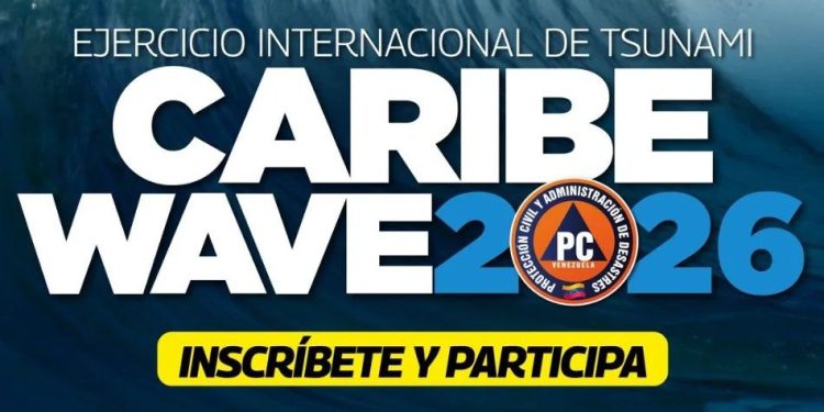 DNPCAD invita a los venezolanos a participar en el simulacro Caribe Wave 2026