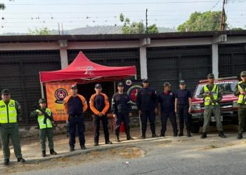 SNGR activa despliegue de seguridad en el estado Carabobo durante la Semana Mayor