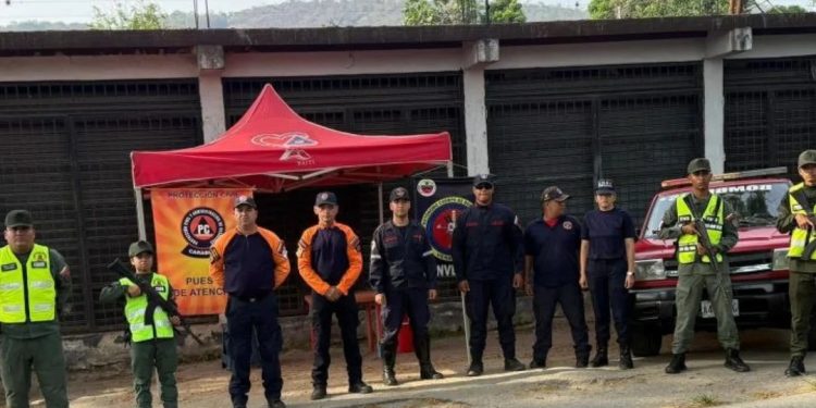 SNGR activa despliegue de seguridad en el estado Carabobo durante la Semana Mayor