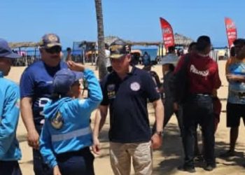 Viceministro Oti supervisa Playa San Luis en el estado Sucre