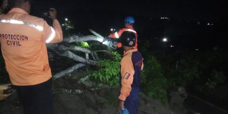 Protección Civil mitigó riesgos en el estado Trujillo