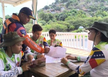SNGR realizó segunda sesión de formación de la Brigada Juvenil «Yurú Topé en el estado La Guaira