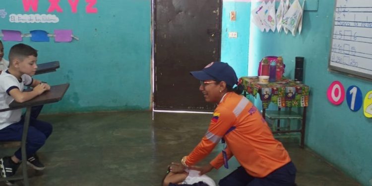 PC realizó jornada de capacitación preventiva en la Escuela «César Rengifo” en el estado Trujillo