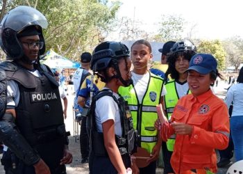 SNGR realizó jornada preventiva Mi liceo ¡Mi Zona Segura! en el estado Bolívar
