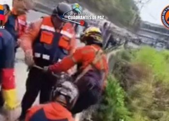 La Fuerza Naranja atendió accidente de tránsito en el km 21 de la Panamericana