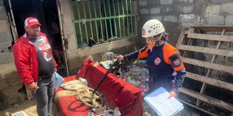 Protección Civil continúa desplegado en el estado Lara tras intensas precipitaciones