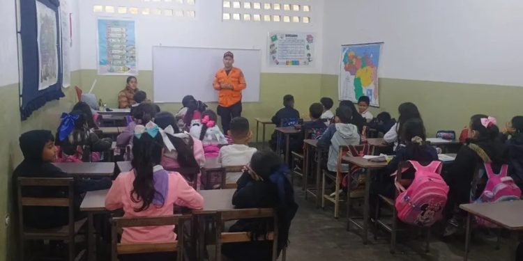 U.E. Juan José Landaeta recibió taller de Gestión Integral de Riesgo y Primeros Auxilios