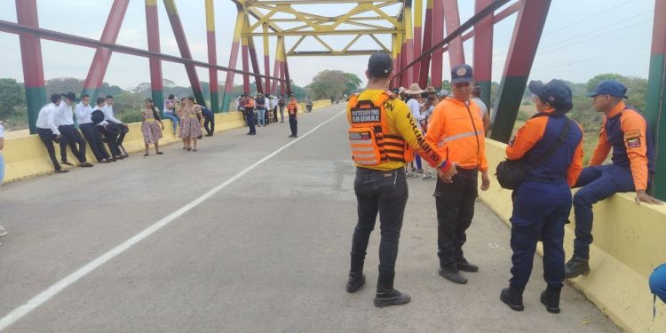 La Fuerza Naranja resguardó a la feligresía apureña en la celebración del Nazareno de Achaguas