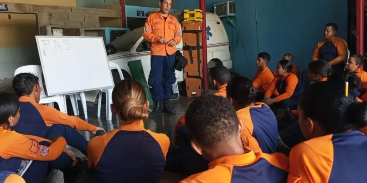 PC realizan jornada de formación sobre Primeros Auxilios en el estado Sucre