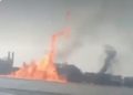 SNGR extinguió incendio registrado en la planta de gas LAMARGAS en el estado Zulia