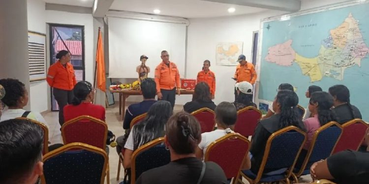 REDAN Marítima e Insular dictó formación a Cuerpo de Voluntarios en el estado Nueva Esparta
